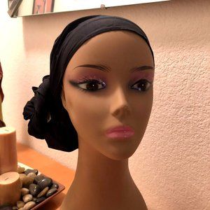 Black Ankara Head Wrap